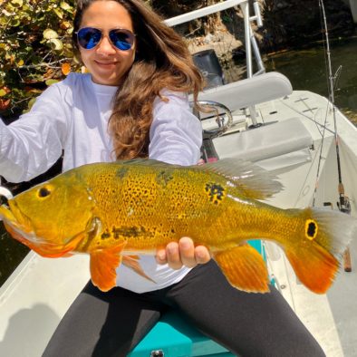 Yudith Peacock Bass Miami Canal