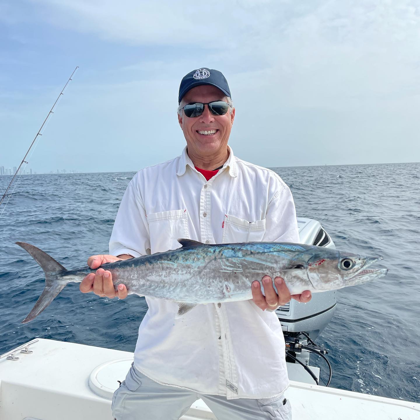 Good action for Gary and the two Georges today with Kings, Shark, Bonita, and Mutton Snapper. The Tuna got away. #GOHARDFISHING #miamibeach #charterfishing #itryhard #miamisluckiestcharterboat @starbrite_com @captharrysfishingsupply