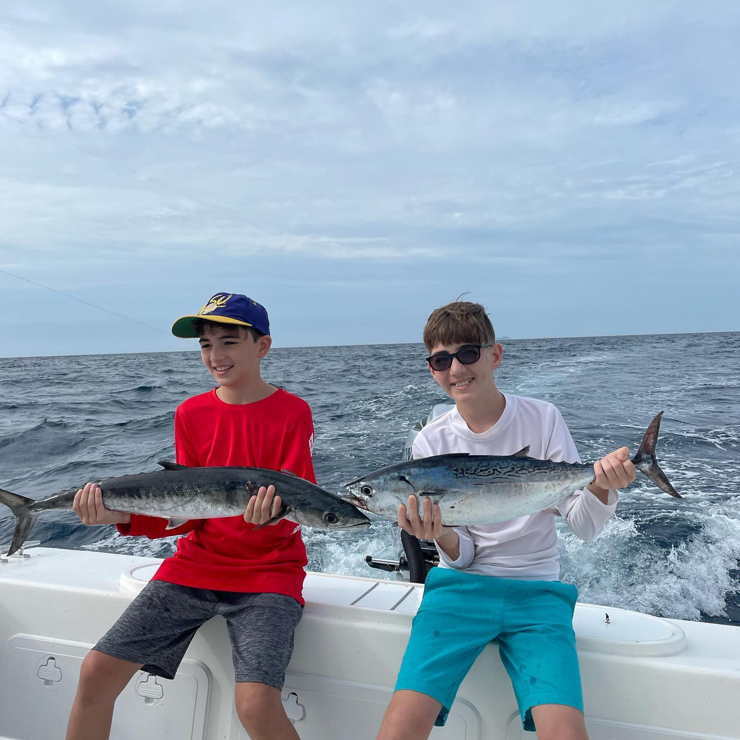 Bonita and king action today for Zach’s birthday. He caught his biggest Fish ever, a 40 inch Kingfish. #GOHARDFISHING #GOHARDINTHEPAINTZACH #miamibeach #charterfishing @starbrite_com @hookerelectricreels @captharrysfishingsupply