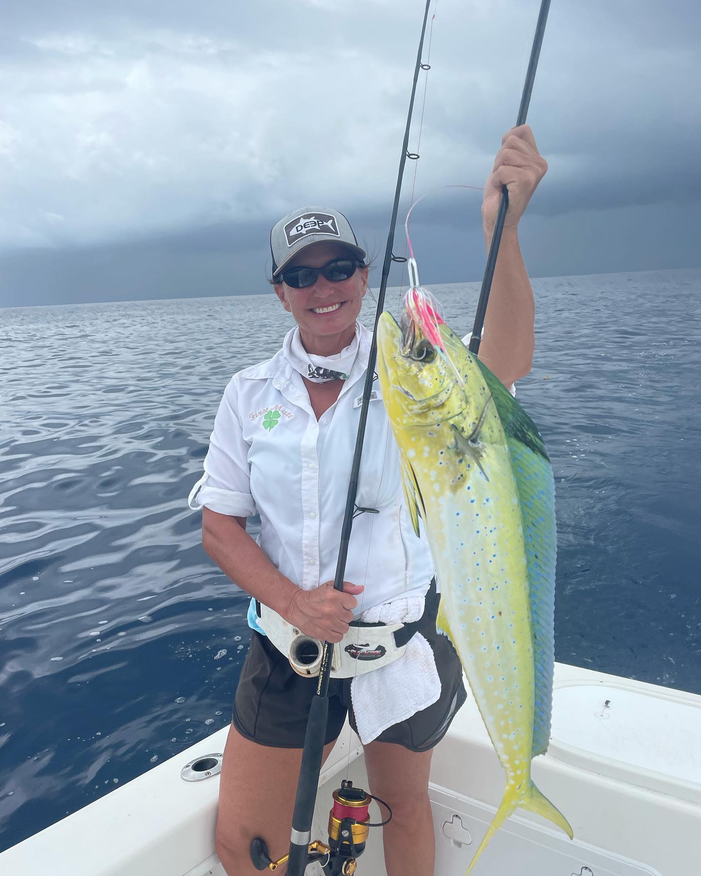 Nice variety today on the open ocean for Erica and Joe. #GOHARDFISHING #MIAMIBEACH #charterfishing @starbrite_com