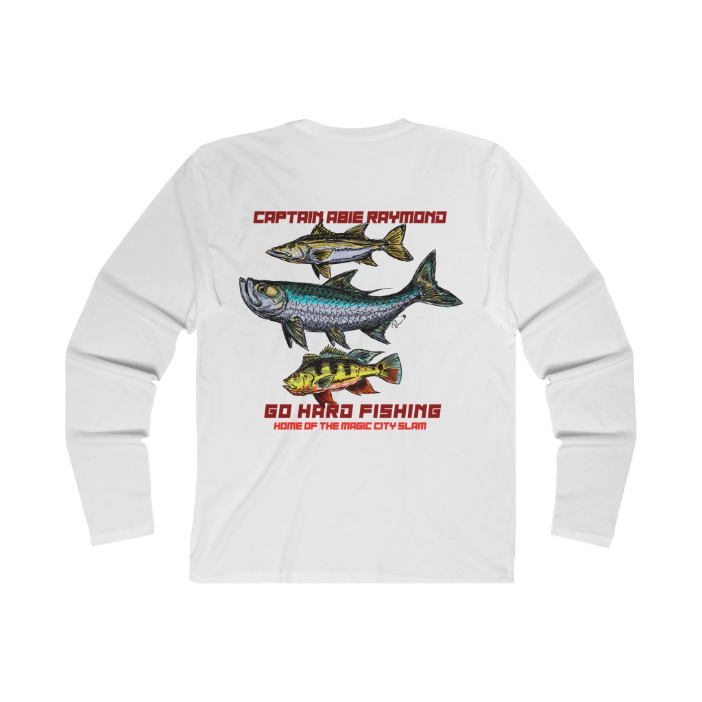 Go Hard Fishing – Men's Long Sleeve Crew Tee